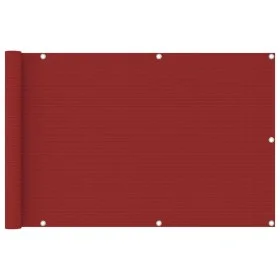 Rote HDPE-Balkonmarkise 90x400 cm von vidaXL, Sonnenschirme - Ref: Foro24-311009, Preis: 17,34 €, Rabatt: %