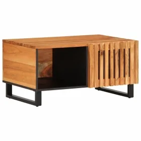 Solid acacia wood coffee table 80x51x40 cm by , Coffee table - Ref: Foro24-377457, Price: 104,74 €, Discount: %