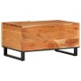 Solid acacia wood coffee table 80x51x40 cm by , Coffee table - Ref: Foro24-377457, Price: 106,54 €, Discount: %