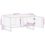 Solid acacia wood coffee table 80x51x40 cm by , Coffee table - Ref: Foro24-377457, Price: 106,54 €, Discount: %