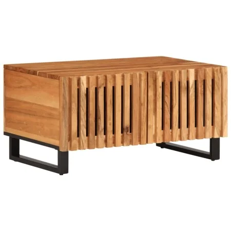 Solid acacia wood coffee table 80x51x40 cm by , Coffee table - Ref: Foro24-377462, Price: 91,13 €, Discount: %