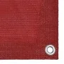 Balcony awning in red HDPE 90x400 cm by vidaXL, Umbrellas - Ref: Foro24-311009, Price: 17,34 €, Discount: %