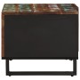 Mesa de centro madera maciza de acacia 80x51x40 cm de , Mesas de centro - Ref: Foro24-377460, Precio: 81,05 €, Descuento: %