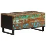 Mesa de centro madera maciza de acacia 80x51x40 cm de , Mesas de centro - Ref: Foro24-377460, Precio: 80,34 €, Descuento: %