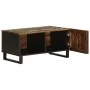 Mesa de centro madera maciza de acacia 80x51x40 cm de , Mesas de centro - Ref: Foro24-377460, Precio: 80,34 €, Descuento: %