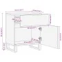 Mesita de noche de madera maciza de mango rugosa 50x34x60 cm de , Mesitas de noche - Ref: Foro24-377476, Precio: 68,50 €, Des...