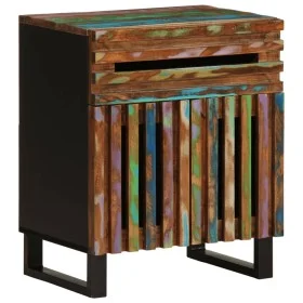 Massivholz-Nachttisch aus Akazie, 50x34x60 cm. von , Nachttische - Ref: Foro24-377495, Preis: 81,71 €, Rabatt: %