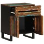 Mesita de noche madera maciza de acacia 50x34x60 cm de , Mesitas de noche - Ref: Foro24-377495, Precio: 81,71 €, Descuento: %