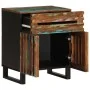 Solid acacia wood bedside table 50x34x60 cm by , Nightstands - Ref: Foro24-377495, Price: 81,71 €, Discount: %