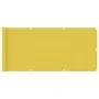 Yellow HDPE balcony awning 75x300 cm by vidaXL, Umbrellas - Ref: Foro24-310992, Price: 13,95 €, Discount: %