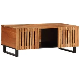 Solid acacia wood coffee table 100x55x40 cm by , Coffee table - Ref: Foro24-377497, Price: 105,78 €, Discount: %