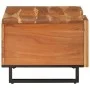 Mesa de centro de madera maciza de acacia 100x55x40 cm de , Mesas de centro - Ref: Foro24-377497, Precio: 105,77 €, Descuento: %
