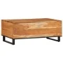 Mesa de centro de madera maciza de acacia 100x55x40 cm de , Mesas de centro - Ref: Foro24-377497, Precio: 105,77 €, Descuento: %