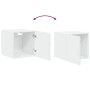 Wandschrank aus weißem Ingenieurholz 40x42,5x40 cm von , Sideboards - Ref: Foro24-846096, Preis: 42,17 €, Rabatt: %