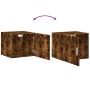 Engineered smoked oak wood wall cabinet 45x42.5x40 cm by , Sideboards - Ref: Foro24-846107, Price: 44,15 €, Discount: %