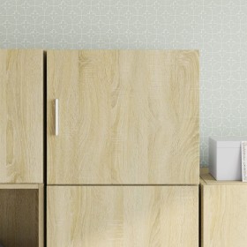 Wandschrank aus Sonoma-Eichenfurnierholz 45x42,5x40 cm von , Sideboards - Ref: Foro24-846105, Preis: 46,51 €, Rabatt: %
