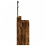 Dresser with smoked oak LED lights 80x41x144.5 cm by , Bedroom Dressers - Ref: Foro24-848182, Price: 114,78 €, Discount: %