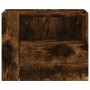 Wall-mounted bedside tables 2 units in smoked oak color 45x30x35 cm by , Nightstands - Ref: Foro24-848320, Price: 67,98 €, Di...