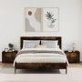 Mesitas de noche de pared 2 uds color roble ahumado 45x30x35 cm de , Mesitas de noche - Ref: Foro24-848334, Precio: 72,45 €, ...
