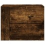 Wand-Nachttische 2 Stück in Rauch-Eiche Farbe 45x30x35 cm von , Nachttische - Ref: Foro24-848334, Preis: 73,40 €, Rabatt: %