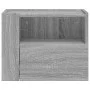 Mesitas de noche de pared 2 uds gris Sonoma 45x30x35 cm de , Mesitas de noche - Ref: Foro24-848322, Precio: 69,43 €, Descuent...