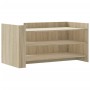 Engineered wood Sonoma oak coffee table 100x50x50 cm by , Coffee table - Ref: Foro24-848348, Price: 70,85 €, Discount: %