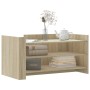 Engineered wood Sonoma oak coffee table 100x50x50 cm by , Coffee table - Ref: Foro24-848348, Price: 70,85 €, Discount: %