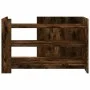 Mesa de centro madera de ingeniería roble ahumado 80x50x50 cm de , Mesas de centro - Ref: Foro24-848343, Precio: 60,14 €, Des...
