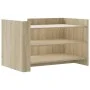 Engineered wood Sonoma oak coffee table 80x50x50 cm by , Coffee table - Ref: Foro24-848341, Price: 60,14 €, Discount: %
