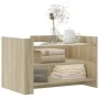 Wohnzimmertisch aus Sonoma-Eiche Spanplatte 80x50x50 cm von , Couchtisch - Ref: Foro24-848341, Preis: 60,14 €, Rabatt: %