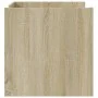 Engineered wood Sonoma oak coffee table 80x50x50 cm by , Coffee table - Ref: Foro24-848341, Price: 60,14 €, Discount: %