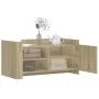 Mesa de centro madera de ingeniería roble Sonoma 100x50x50 cm de , Mesas de centro - Ref: Foro24-848362, Precio: 75,58 €, Des...