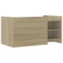 Engineered wood Sonoma oak coffee table 100x50x50 cm by , Coffee table - Ref: Foro24-848362, Price: 76,50 €, Discount: %