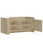 Mesa de centro madera de ingeniería roble Sonoma 100x50x50 cm de , Mesas de centro - Ref: Foro24-848362, Precio: 75,58 €, Des...