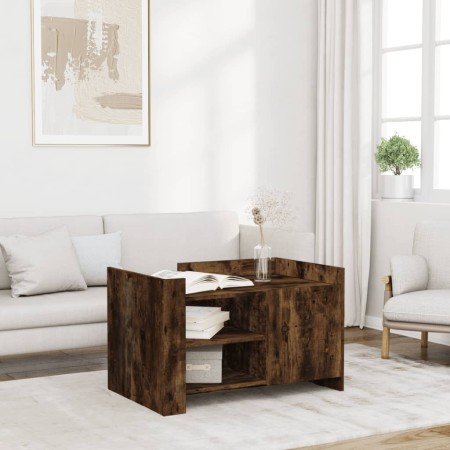Rauchige Eiche-Optik 80x50x50 cm Ingenieurholz Couchtisch von , Couchtisch - Ref: Foro24-848357, Preis: 67,24 €, Rabatt: %