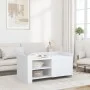 Weißer Couchtisch aus Holzwerkstoff 100x50x50 cm von , Couchtisch - Ref: Foro24-848360, Preis: 78,11 €, Rabatt: %
