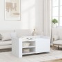 Weißer Couchtisch aus Holzwerkstoff 100x50x50 cm von , Couchtisch - Ref: Foro24-848360, Preis: 79,05 €, Rabatt: %