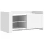 Weißer Couchtisch aus Holzwerkstoff 100x50x50 cm von , Couchtisch - Ref: Foro24-848360, Preis: 78,11 €, Rabatt: %