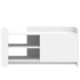 Weißer Couchtisch aus Holzwerkstoff 100x50x50 cm von , Couchtisch - Ref: Foro24-848360, Preis: 79,05 €, Rabatt: %