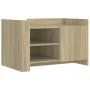 Mesa de centro madera de ingeniería roble Sonoma 80x50x50 cm de , Mesas de centro - Ref: Foro24-848355, Precio: 64,46 €, Desc...