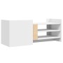 Mueble para TV madera contrachapada blanco 100x35x40 cm de , Muebles TV - Ref: Foro24-848374, Precio: 63,30 €, Descuento: %