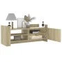 Fernsehmöbel aus Sperrholz in Eichenfarbe, 100x35x40 cm. von , TV-Möbel - Ref: Foro24-848376, Preis: 58,52 €, Rabatt: %