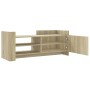 Fernsehmöbel aus Sperrholz in Eichenfarbe, 100x35x40 cm. von , TV-Möbel - Ref: Foro24-848376, Preis: 59,29 €, Rabatt: %