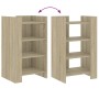 Engineered wood sideboard in Sonoma oak 45x35x75 cm by , Sideboards - Ref: Foro24-848383, Price: 46,03 €, Discount: %