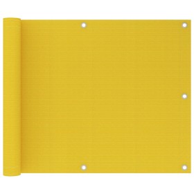 HDPE gelbe Balkonmarkise 75x600 cm von vidaXL, Sonnenschirme - Ref: Foro24-310995, Preis: 16,69 €, Rabatt: %