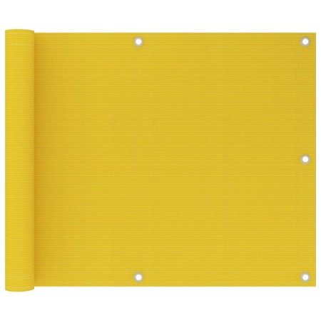 HDPE gelbe Balkonmarkise 75x600 cm von vidaXL, Sonnenschirme - Ref: Foro24-310995, Preis: 16,69 €, Rabatt: %