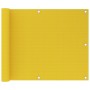 HDPE gelbe Balkonmarkise 75x600 cm von vidaXL, Sonnenschirme - Ref: Foro24-310995, Preis: 16,69 €, Rabatt: %