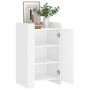 White engineered wood sideboard 45x35x75 cm by , Sideboards - Ref: Foro24-848395, Price: 77,42 €, Discount: %