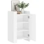White engineered wood sideboard 45x35x75 cm by , Sideboards - Ref: Foro24-848395, Price: 75,95 €, Discount: %