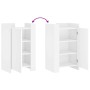 Weißer Schrank aus Holzwerkstoff 45x35x75 cm von , Sideboards - Ref: Foro24-848395, Preis: 77,42 €, Rabatt: %